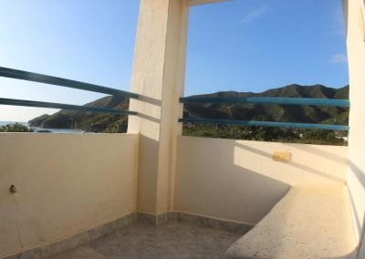 vista al mar de taganga